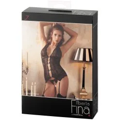 Orion Abierta Fina Kanten Chemise -Sexy lingerie Verkoop 21058 abierta fina blonde chemise 90 pack q100