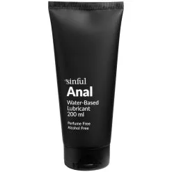 Sinful Anaal Glijmiddel Op Waterbasis 200 Ml