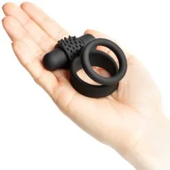 Sinful Double Grip Vibrerende Cockring -Sexy lingerie Verkoop 21286 sinful double fun vibrating cock ring q100 010