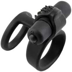 Sinful Double Grip Vibrerende Cockring -Sexy lingerie Verkoop 21286 sinful double fun vibrating cock ring q100 04