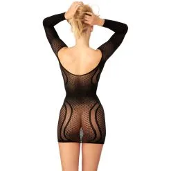 Sinful NORTIE Signe Mini Jurk Met Lange Mouwen 11 Sinful NORTIE Signe Mini Jurk Met Lange Mouwen -Sexy lingerie Verkoop 21303 nortie signe mini kjole med lange aermer 127 model q100 1