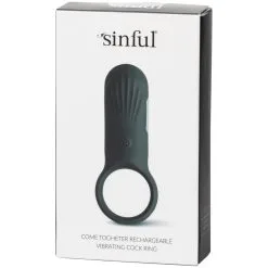 Sinful Come Together Oplaadbare Vibrerende Cockring 19 Sinful Come Together Oplaadbare Vibrerende Cockring -Sexy lingerie Verkoop 21325 sinful come togheter rechargeable vibrating cock ring q100 05
