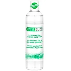 Waterglide Aloë Vera 2-in-1 Massagegel En Glijmiddel 300 Ml