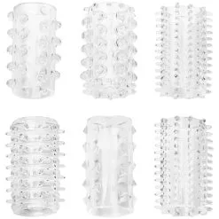 Sexy lingerie Verkoop 28 Sinful Baseks Stretchy Penis Sleeve Set