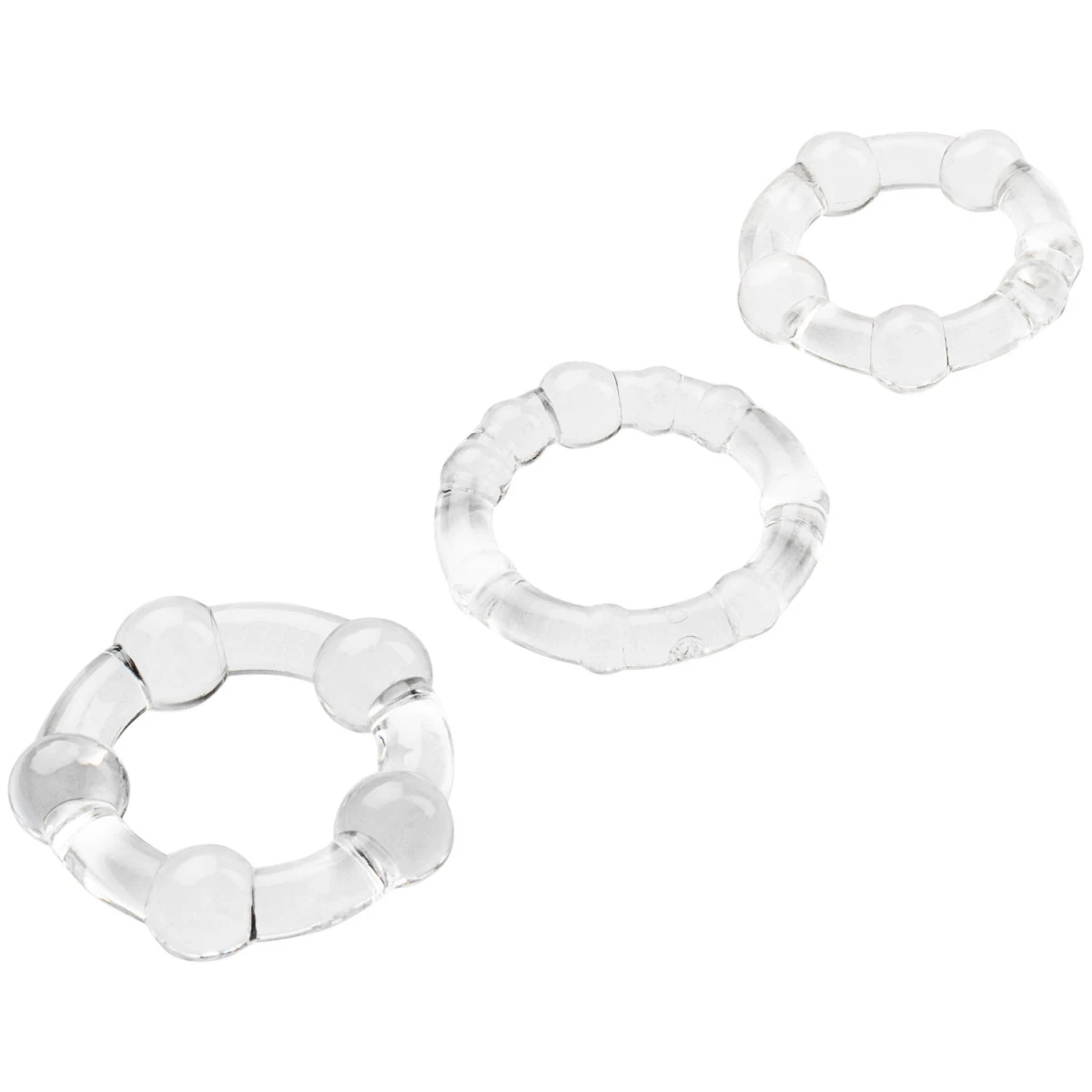 Sinful Baseks Triple Fun Cockring Set 3 Sinful Baseks Triple Fun Cockring Set