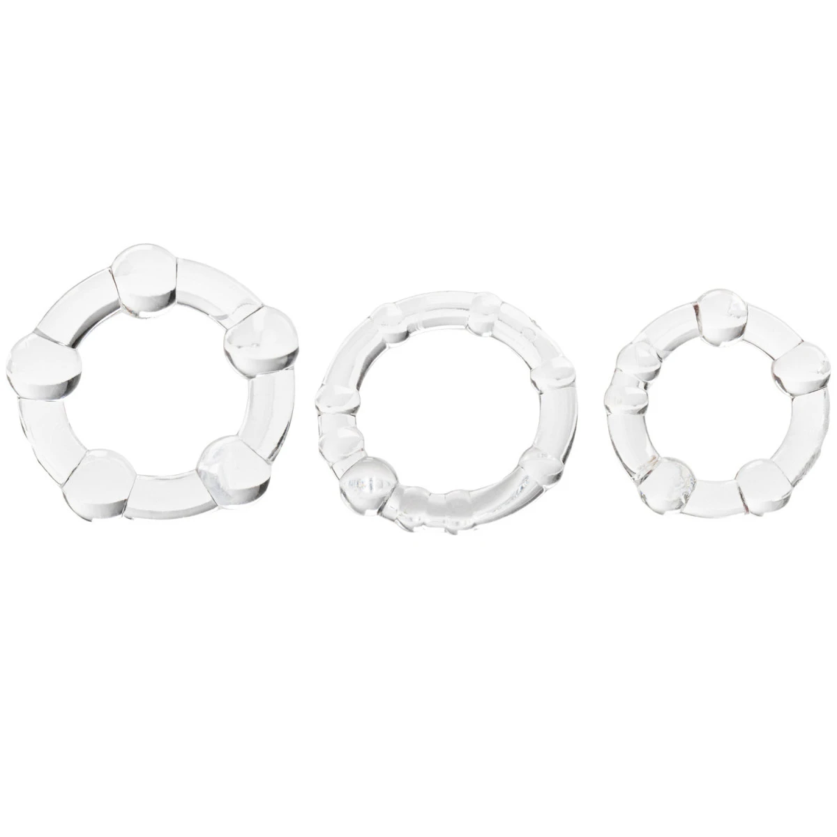 Sinful Baseks Triple Fun Cockring Set 4 Sinful Baseks Triple Fun Cockring Set - Afbeelding 2