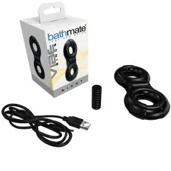 Dx Products Ltd. Bathmate Eight Dubbele Vibrerende Cockring -Sexy lingerie Verkoop 21624 bathmate vibe eight penisring q100 01