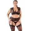 Orion Cottelli Bh En Bretels Set Plus Size -Sexy lingerie Verkoop 21733 cottelli bh og hofteholder s t plus size q100 01