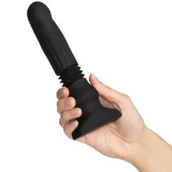 XR Brands Thunderplugs Stotende En Zwellende Vibrerende Buttplug -Sexy lingerie Verkoop 21776 thunderplugs swelling and thrusting butt plug 05 hand q100