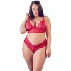 Orion Cottelli Kanten Beha Set Rood Plus Size -Sexy lingerie Verkoop 21842 cottelli blonde bh s t r d plus size x large q100 01 1