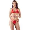 Orion Cottelli Kanten Beha Set Rood -Sexy lingerie Verkoop 21956 cottelli blonde bh s t r d q100 01
