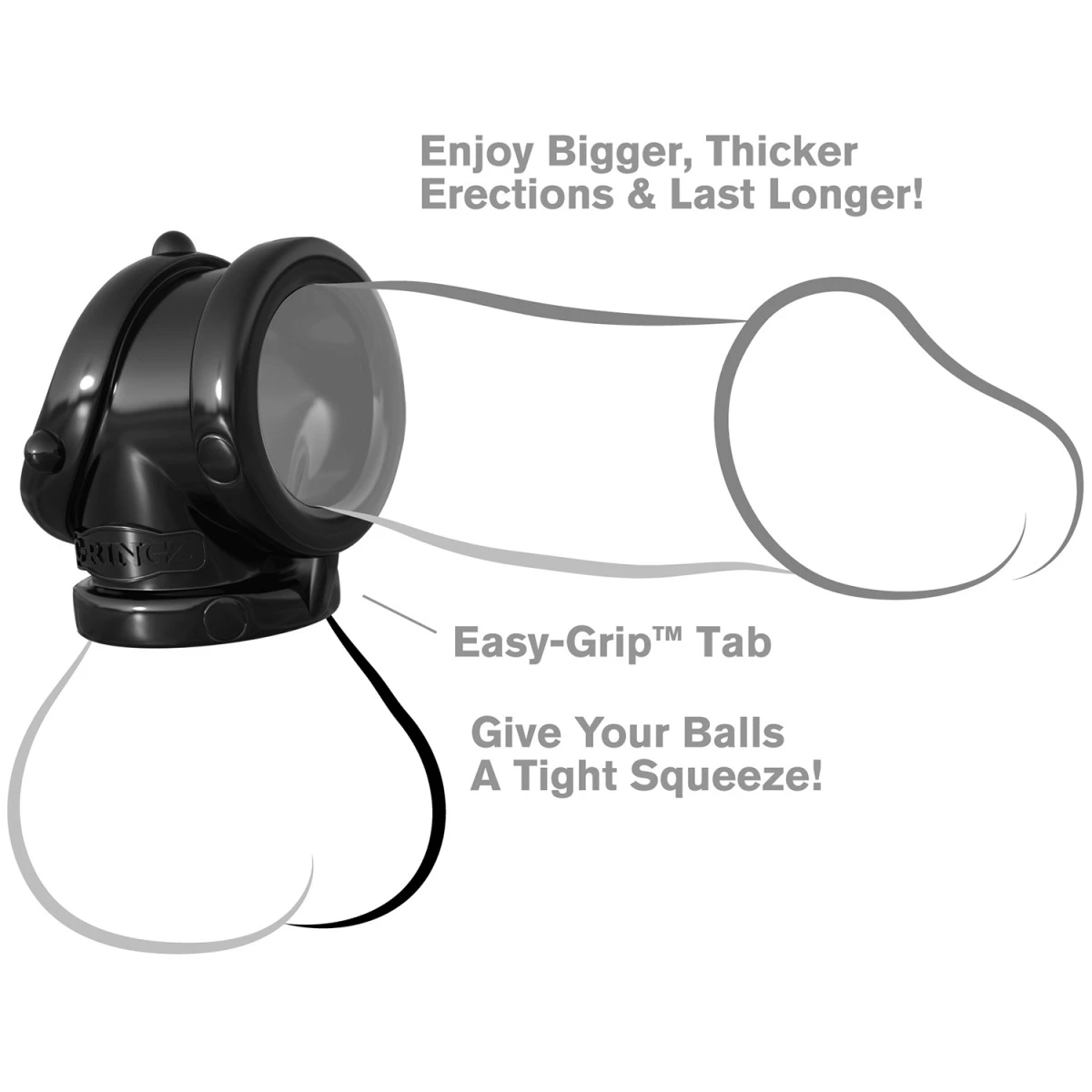 Pipedream Fantasy C-Ringz Rock Hard Cock Pipe 8 Pipedream Fantasy C-Ringz Rock Hard Cock Pipe - Afbeelding 6