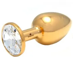 Sarl Rosebuds Rosebuds Gold Swarovski Crystal Buttplug Medium