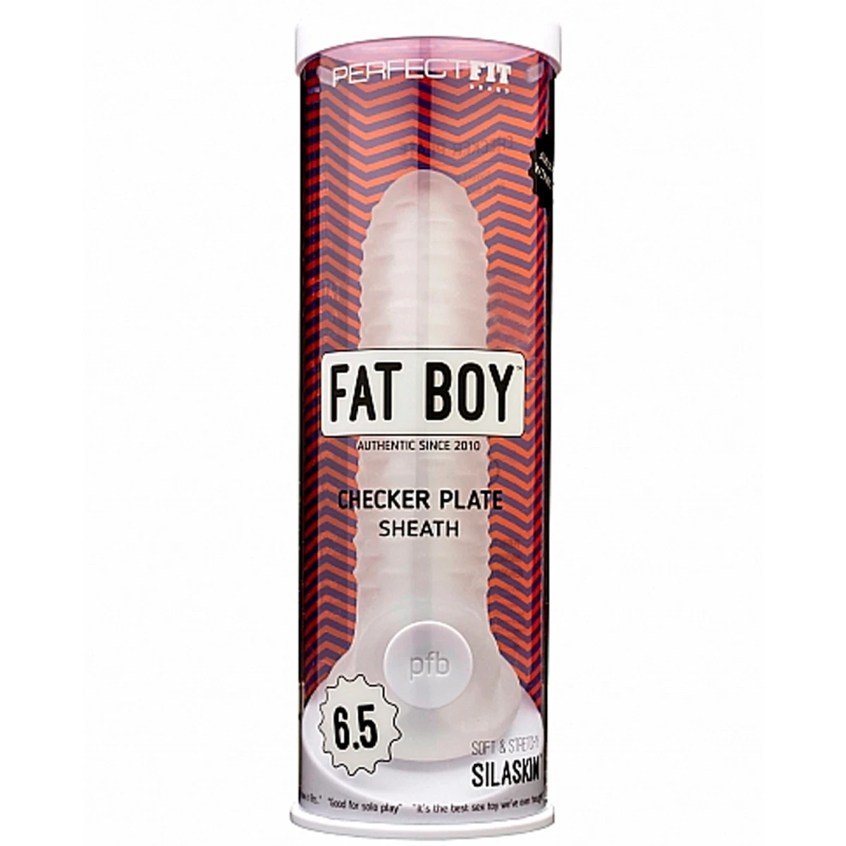 Perfect Fit Fat Boy Checker Plate Penis Sleeve 16,5 Cm 6 Perfect Fit Fat Boy Checker Plate Penis Sleeve 16,5 Cm - Afbeelding 4