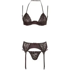 Orion Cottelli Set Met Halve Cups En Jarretels -Sexy lingerie Verkoop 22570 cottelli half cup og hofteholder s t q 100 04