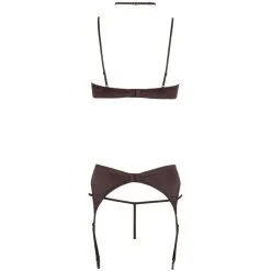 Orion Cottelli Set Met Halve Cups En Jarretels -Sexy lingerie Verkoop 22570 cottelli half cup og hofteholder s t q 100 06