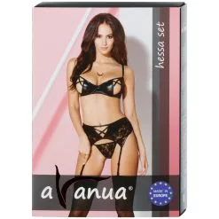 Passion Avanua Hessa Jarretel Set 7 Passion Avanua Hessa Jarretel Set -Sexy lingerie Verkoop 22903 avanua hessa hofteholder saet 10 package q100