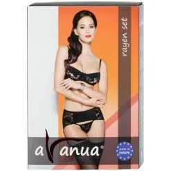 Passion Avanua Rayen Jarretel Set Rood -Sexy lingerie Verkoop 22906 avanua rayen hofteholder saet rod 10 package q100
