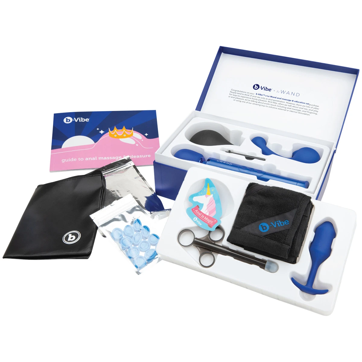 B-Vibe X Le Wand Anale Massage- En Educatieset 6 B-Vibe X Le Wand Anale Massage- En Educatieset - Afbeelding 5