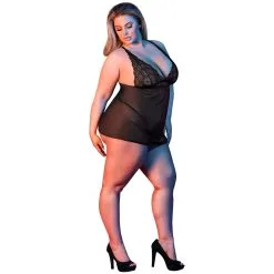 Magic Silk 'Fly Away' Babydoll Set Plus SIze 8 Magic Silk 'Fly Away' Babydoll Set Plus SIze -Sexy lingerie Verkoop 22983 magic silk fly away babydoll saet plus size 03 q100