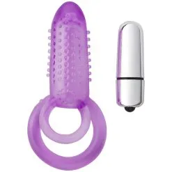 Sinful Baseks Vibrerende Dubbele Cockring Voor Koppels -Sexy lingerie Verkoop 23183 baseks couple vibrerende dobbelt penis ring 03 q100