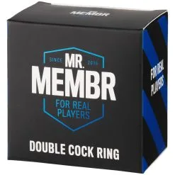 Sinful MR.MEMBR Dubbele Cockring -Sexy lingerie Verkoop 23184 mr membr dobbelt penisring 90 pack q100