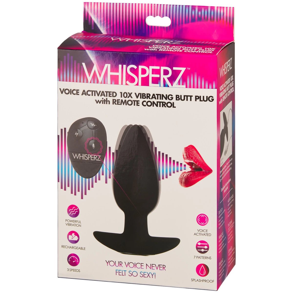 XR Brands Whisperz Dirty Talk Buttplug 10 XR Brands Whisperz Dirty Talk Buttplug - Afbeelding 8
