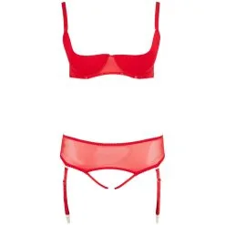 Orion Cottelli Beha Met Halve Cups Set Rood Plus Size 11 Orion Cottelli Beha Met Halve Cups Set Rood Plus Size -Sexy lingerie Verkoop 23237 cottelli collection bh half cup saet rod q100 04