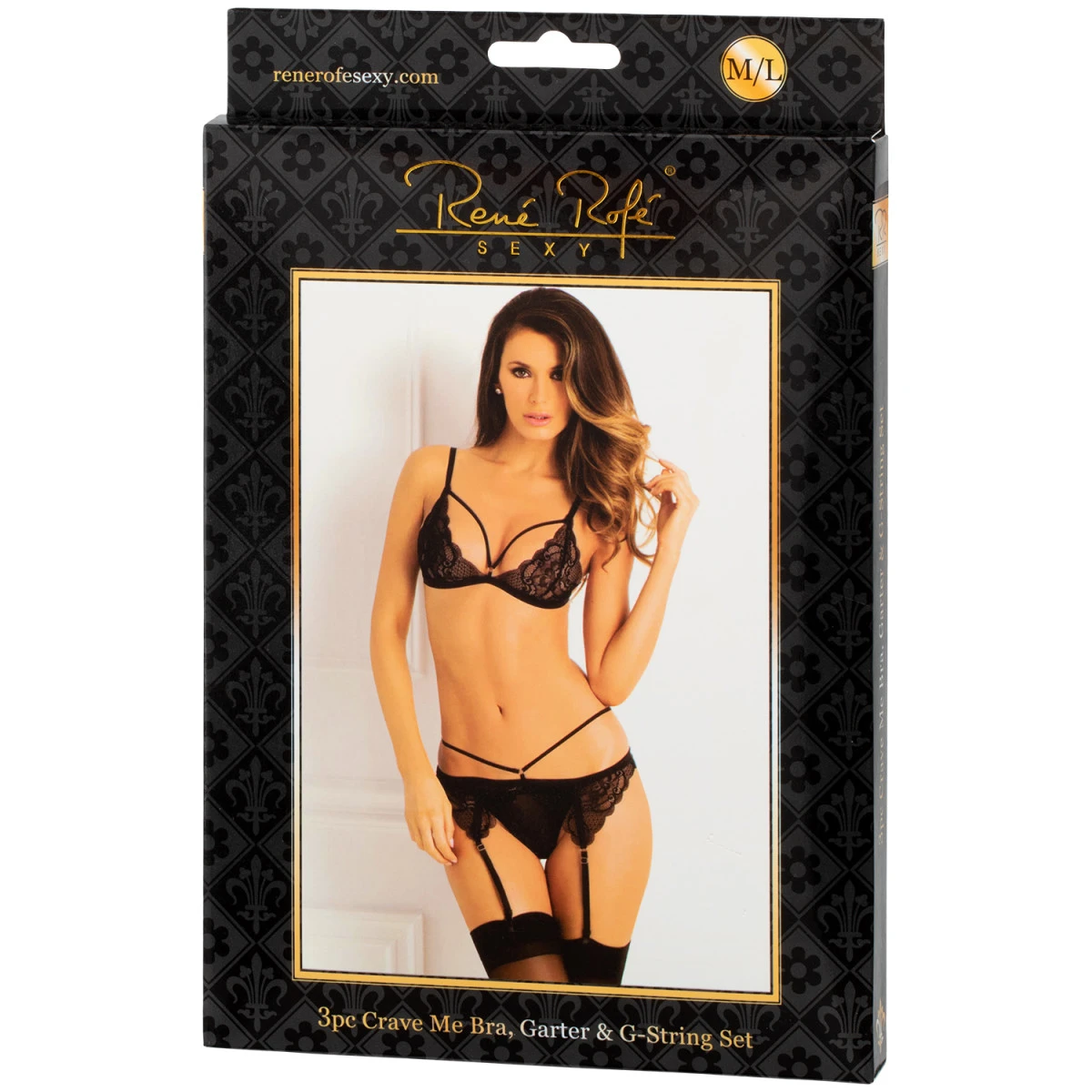 Rene Rofe René Rofé Black Swan Beha Set 5 Rene Rofe René Rofé Black Swan Beha Set - Afbeelding 3