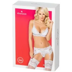 Amocarat Obsessive Kanten Bh Set Wit 9 Amocarat Obsessive Kanten Bh Set Wit -Sexy lingerie Verkoop 23408 obsessive blonde bh saet hvid 10 package q100