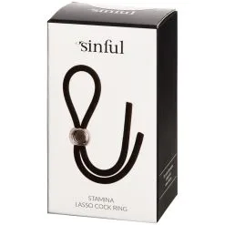 Sinful Stamina Lasso Verstelbare Cockring 11 Sinful Stamina Lasso Verstelbare Cockring -Sexy lingerie Verkoop 23448 sinful stamina lasso penis ring 90 pack q100