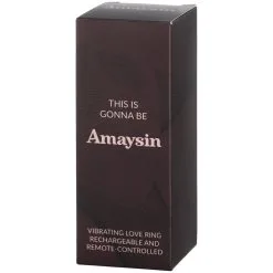 Sinful Amaysin Vibrerende Cockring Met Afstandsbediening 19 Sinful Amaysin Vibrerende Cockring Met Afstandsbediening -Sexy lingerie Verkoop 23499 amaysin vibrating rechargeable and remote controlled love ring 90 pack q100