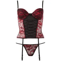Orion Cottelli Kanten Corsage Rood -Sexy lingerie Verkoop 23536 cottelli blonde corsage rod q100 03