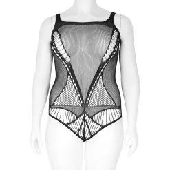 Sinful NORTIE Augusta Kruisloze Bodystocking Plus Size -Sexy lingerie Verkoop 23580 nortie augusta bundlos bodystocking plus size 01 1