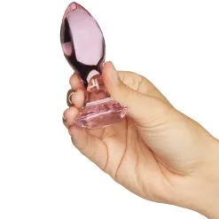 Pipedream Icicles Nr. 79 Glazen Buttplug -Sexy lingerie Verkoop 23581 icicles no 79 glas butt plug 50 hand 2