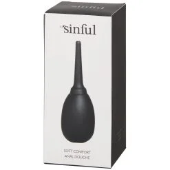 Sinful Soft Comfort Anaal Douche -Sexy lingerie Verkoop 23660 sinful flexible tip anal douche 90 pack q100