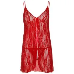 Leg Avenue Romantische Babydoll En G-string-set Rood -Sexy lingerie Verkoop 23754 leg avenue romantic babydoll og g streng saet 03 q100