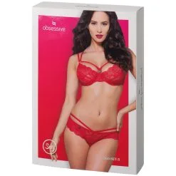 Amocarat Obsessive Rode Kanten Bh Set 7 Amocarat Obsessive Rode Kanten Bh Set -Sexy lingerie Verkoop 24010 obsessive blonde bra set red 90 pack q100