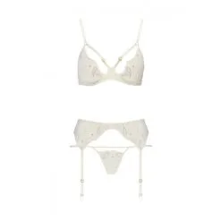 Casmir Lingerie Casmir Inoe Witte Jarretel Set 9 Casmir Lingerie Casmir Inoe Witte Jarretel Set -Sexy lingerie Verkoop 24081 casmir inoe suspender set white 03 q100
