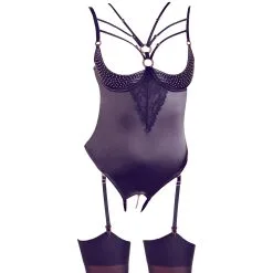 Orion Abierta Fina Body Met Halve Cup En Strass Steentjes 10 Orion Abierta Fina Body Met Halve Cup En Strass Steentjes -Sexy lingerie Verkoop 24126 abierta fina half cup with rhinestones 01 q100