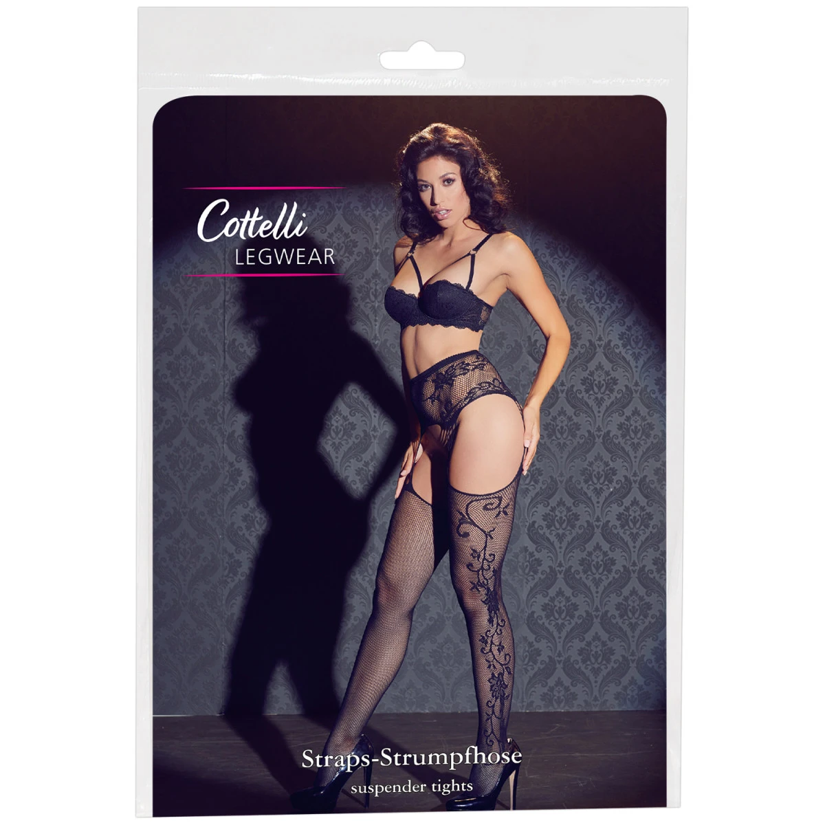 Orion Cottelli Tendril Jarretelpanty Met Patroon 5 Orion Cottelli Tendril Jarretelpanty Met Patroon - Afbeelding 3