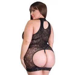 Lovehoney Fifty Shades Of Grey Captivate Plus Size Spanking Mini Jurk -Sexy lingerie Verkoop 24203 fifty shades of grey captivate spanking mini dress plus size 01 model q100 01