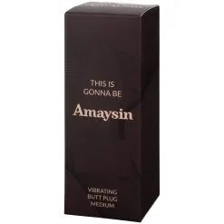 Sinful Amaysin Vibrerende Buttplug Medium -Sexy lingerie Verkoop 24500 amaysin vibrating medium butt plug 90 pack