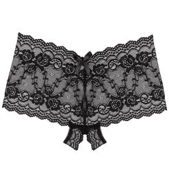 EDC Underneath Mila Kanten Slio Met Open Kruis 9 EDC Underneath Mila Kanten Slio Met Open Kruis -Sexy lingerie Verkoop 24744 underneath mila crotchless lace briefs 03 product q100