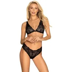 Amocarat Obsessive Sweetia Zwarte Beha Set