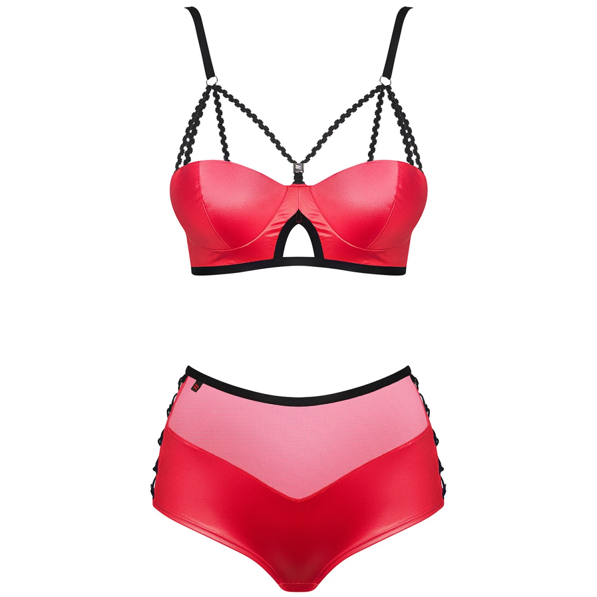 Amocarat Obsessive Leatheria Rode Beha Set 5 Amocarat Obsessive Leatheria Rode Beha Set - Afbeelding 3