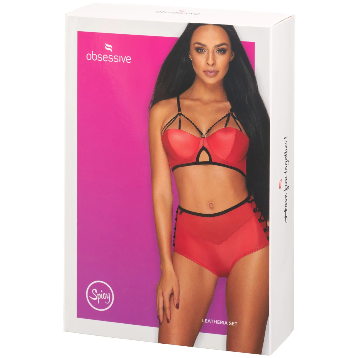 Amocarat Obsessive Leatheria Rode Beha Set 8 Amocarat Obsessive Leatheria Rode Beha Set - Afbeelding 6