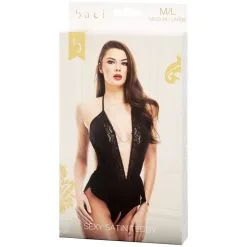 Baci Lingeri Baci Sexy Satijnen Zwarte Teddy 7 Baci Lingeri Baci Sexy Satijnen Zwarte Teddy -Sexy lingerie Verkoop 25017 baci sexy satin black teddy 90 pack