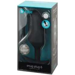 B-Vibe Snug Plug 6 Buttplug -Sexy lingerie Verkoop 25045 b vibe snug plug 6 butt plug 90 pack q100