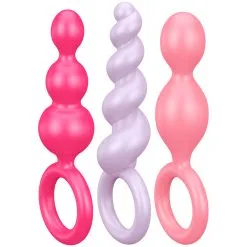 Eis GmbH Satisfyer Booty Call Gekleurde Anaal Plugset